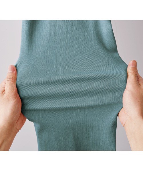 BELLUNA(ベルーナ)の「ホワイトヤーンストレッチカラーパンツ股下73cm(その他パンツ・レディース・ブラック/ベージュ/オフホワイト/ピンク/インディゴブルー/ミント・SMALL/MEDIUM/LARGE/X-LARGE)」の8枚目の写真