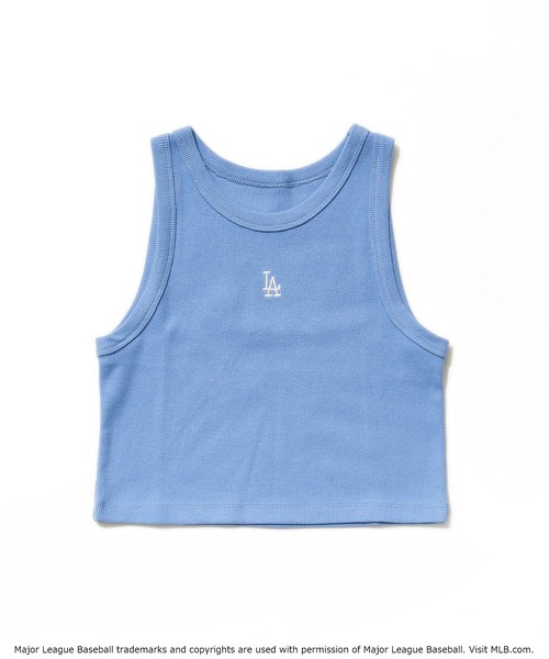 BACK TO THE FIELD（バック トゥー ザ フィールド）の「【MLB】ワンポイントロゴアメスリタンクトップ（タンクトップ・レディース・ブラック/オフホワイト/ブルー・FREE）」の7枚目の写真