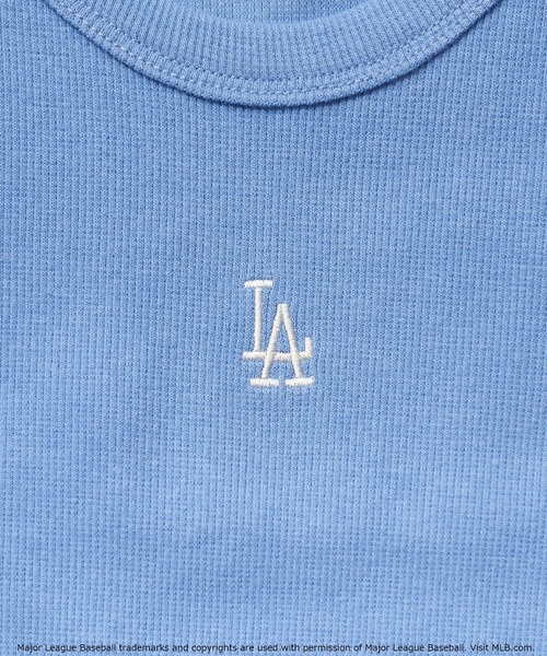 BACK TO THE FIELD（バック トゥー ザ フィールド）の「【MLB】ワンポイントロゴアメスリタンクトップ（タンクトップ・レディース・ブラック/オフホワイト/ブルー・FREE）」の8枚目の写真