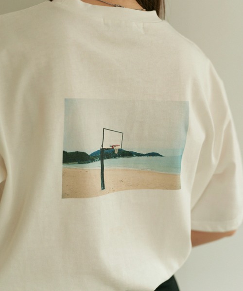 tina jojun プリント　Tシャツ　ノベルディ 限定ノベルティ 刺繍入りTシャツ TINA：JOJUN 全2色｜tnj531