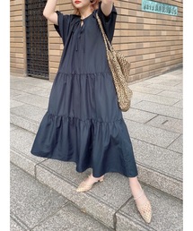 JUMELLE | volume tiered OP(ワンピース)