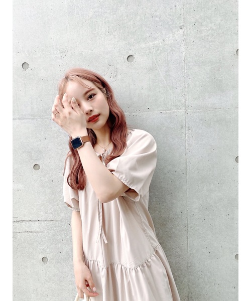 JUMELLE（ジュメロ）の「ボリュームティアードワンピース（ワンピース・レディース・ブラック/アイボリー・FREE）」の17枚目の写真