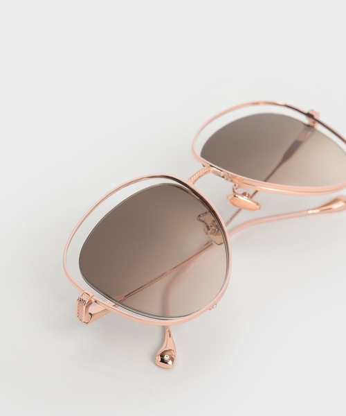 セール】カットアウト サングラス / Cut-Out Sunglasses