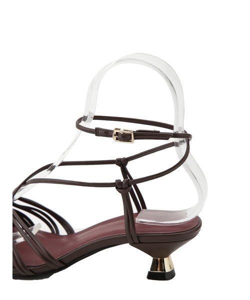 LILY BROWN（リリーブラウン）の「クロスストラップサンダル（サンダル・レディース・イエロー/ブラック/ブラウン・SMALL/LARGE/MEDIUM）」の14枚目の写真