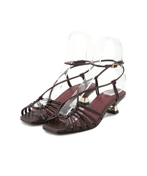 LILY BROWN（リリーブラウン）の「クロスストラップサンダル（サンダル・レディース・イエロー/ブラック/ブラウン・SMALL/LARGE/MEDIUM）」の15枚目の写真