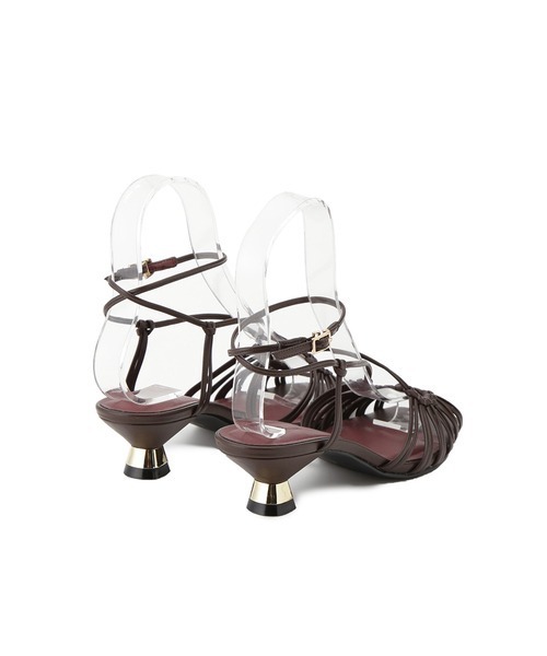 LILY BROWN（リリーブラウン）の「クロスストラップサンダル（サンダル・レディース・イエロー/ブラック/ブラウン・SMALL/LARGE/MEDIUM）」の10枚目の写真