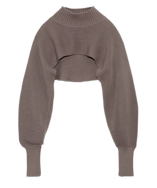 SNIDEL - snidel♡マイクロショートニット SNIDEL（スナイデル）の「マイクロショートニットトップス（ニット