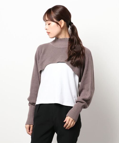 SNIDEL - snidel♡マイクロショートニット SNIDEL（スナイデル）の「マイクロショートニットトップス（ニット