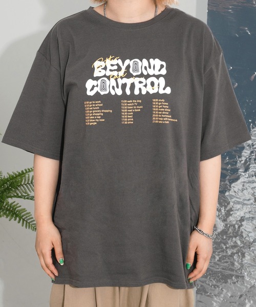 kutir(クティール)の「アソートプリントTシャツ(Tシャツ/カットソー・レディース・ホワイト/チャコールグレー/ダークブラウン/オフホワイト/ダークグレー/ラベンダー/オートミール・FREE)」の12枚目の写真