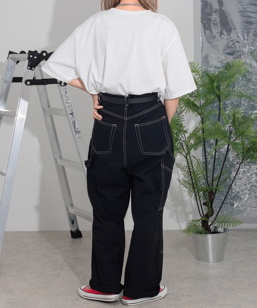 kutir(クティール)の「アソートプリントTシャツ(Tシャツ/カットソー・レディース・ホワイト/チャコールグレー/ダークブラウン/オフホワイト/ダークグレー/ラベンダー/オートミール・FREE)」の8枚目の写真