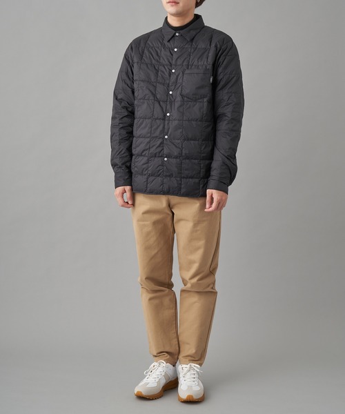 TAION(タイオン)の「TAION BASIC DOWN SHIRTS (TAION-109BSH)(ダウンジャケット/コート・メンズ・ブラック・SMALL/MEDIUM/LARGE/X-LARGE)」の4枚目の写真