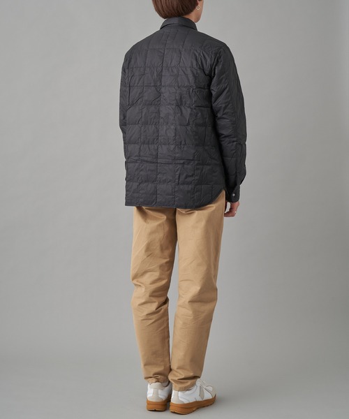 TAION(タイオン)の「TAION BASIC DOWN SHIRTS (TAION-109BSH)(ダウンジャケット/コート・メンズ・ブラック・SMALL/MEDIUM/LARGE/X-LARGE)」の2枚目の写真