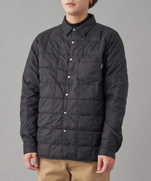TAION(タイオン)の「TAION BASIC DOWN SHIRTS (TAION-109BSH)(ダウンジャケット/コート・メンズ・ブラック・SMALL/MEDIUM/LARGE/X-LARGE)」の5枚目の写真