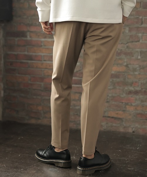 UNION STATION（ユニオンステーション）の「【セットアップ対応】ポリエステルツイルノータックスラックス（スラックス・メンズ・アイボリー/ベージュ系その他/ネイビー・S/M/L）」の7枚目の写真