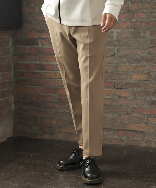 UNION STATION（ユニオンステーション）の「【セットアップ対応】ポリエステルツイルノータックスラックス（スラックス・メンズ・アイボリー/ベージュ系その他/ネイビー・S/M/L）」の4枚目の写真