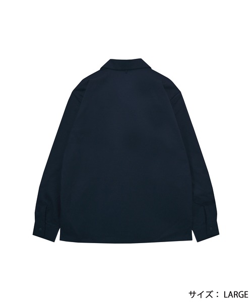 ADIRA（アディラ）の「ユニセックスオープンカラーL/Sシャツ（シャツ/ブラウス・レディース・ベージュ/ブラック/ネイビー・LARGE/SMALL）」の20枚目の写真