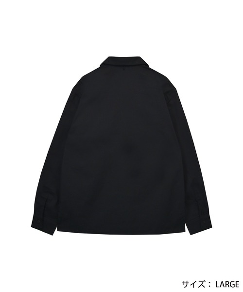 ADIRA（アディラ）の「ユニセックスオープンカラーL/Sシャツ（シャツ/ブラウス・レディース・ベージュ/ブラック/ネイビー・LARGE/SMALL）」の15枚目の写真