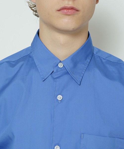 CIAOPANIC（チャオパニック）の「シリコン加工ロングスリーブシャツ（シャツ/ブラウス・メンズ・ホワイト/ブルー・MEDIUM/LARGE）」の7枚目の写真