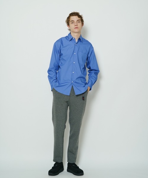 CIAOPANIC（チャオパニック）の「シリコン加工ロングスリーブシャツ（シャツ/ブラウス・メンズ・ホワイト/ブルー・MEDIUM/LARGE）」の16枚目の写真