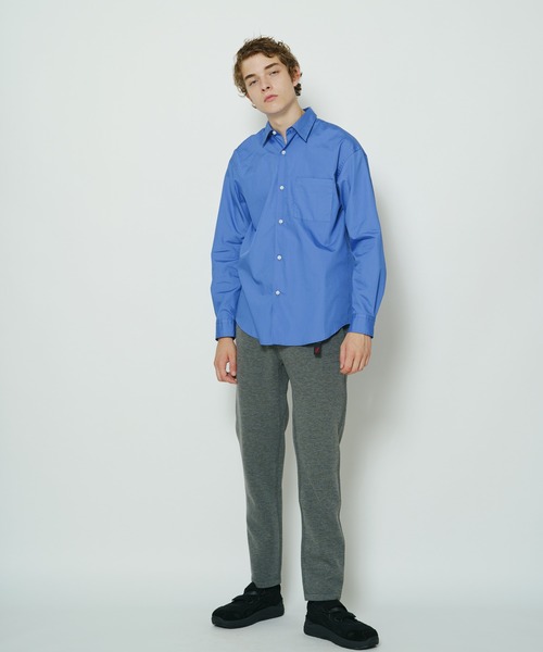 CIAOPANIC（チャオパニック）の「シリコン加工ロングスリーブシャツ（シャツ/ブラウス・メンズ・ホワイト/ブルー・MEDIUM/LARGE）」の17枚目の写真