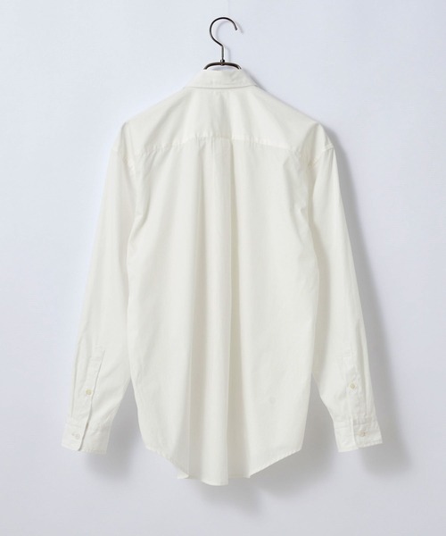 CIAOPANIC（チャオパニック）の「シリコン加工ロングスリーブシャツ（シャツ/ブラウス・メンズ・ホワイト/ブルー・MEDIUM/LARGE）」の18枚目の写真