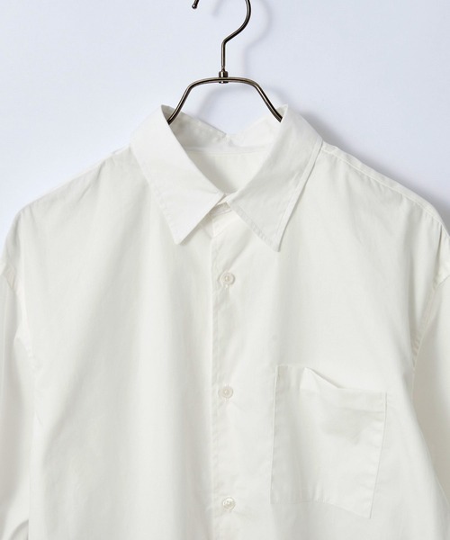 CIAOPANIC（チャオパニック）の「シリコン加工ロングスリーブシャツ（シャツ/ブラウス・メンズ・ホワイト/ブルー・MEDIUM/LARGE）」の19枚目の写真