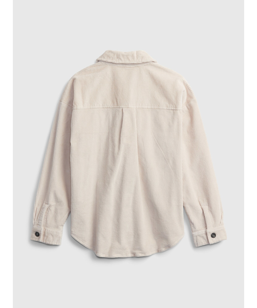 GAP(ギャップ)の「コーデュロイ シャツジャケット (キッズ)(その他アウター・キッズ・その他/その他1・M/XL/XS/S/L/XXL)」の8枚目の写真