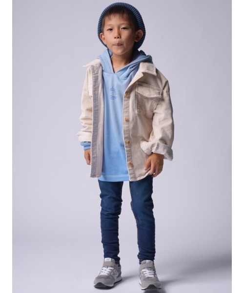 GAP(ギャップ)の「コーデュロイ シャツジャケット (キッズ)(その他アウター・キッズ・その他/その他1・M/XL/XS/S/L/XXL)」の5枚目の写真
