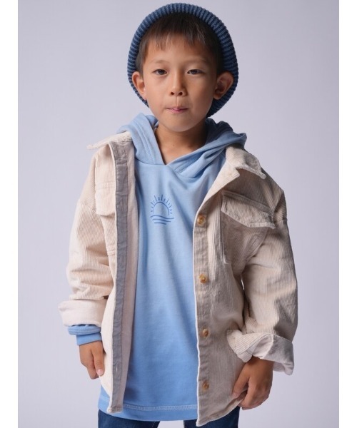 GAP(ギャップ)の「コーデュロイ シャツジャケット (キッズ)(その他アウター・キッズ・その他/その他1・M/XL/XS/S/L/XXL)」の15枚目の写真