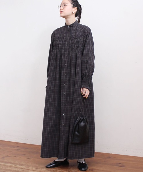 fig London（フィグロンドン）の「shirring OP【WEB限定カラー