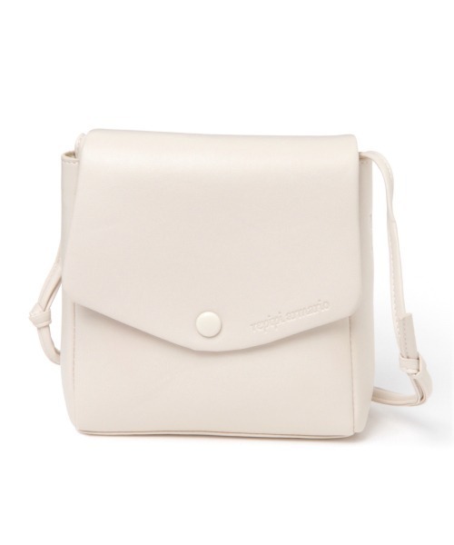 repipi armario(レピピ アルマリオ)の「フラップショルダー(ショルダーバッグ・キッズ・ミント/ホワイト/ブラック・FREE)」の2枚目の写真