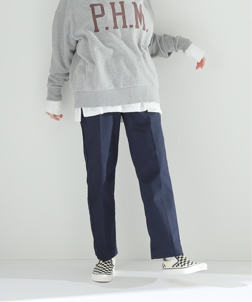 JOURNAL STANDARD relume（ジャーナルスタンダード　レリューム）の「ストレッチテトロンコットンワークパンツ◆（その他パンツ・レディース・ブラウン/ベージュ/グリーン/ネイビー・36/38）」の4枚目の写真