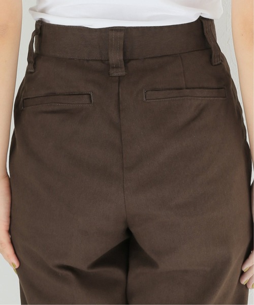 JOURNAL STANDARD relume（ジャーナルスタンダード　レリューム）の「ストレッチテトロンコットンワークパンツ◆（その他パンツ・レディース・ブラウン/ベージュ/グリーン/ネイビー・36/38）」の15枚目の写真