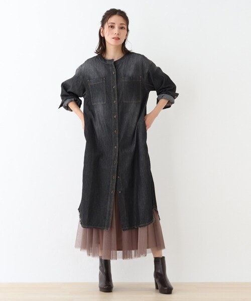 DRESKIP（ドレスキップ）の「◆ストーム付き厚底ブーツ（ブーツ・レディース・ブラック/アイボリー/ブラウン系・35/45/55）」の12枚目の写真