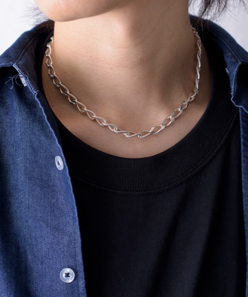 NIM（ニム）の「NIM ニム / Volume Link Chain ボリュームリンクチェーンネックレス（シルバー925） / NIM106SS（ネックレス・メンズ・シルバー・FREE）」の10枚目の写真