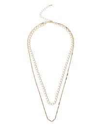 RESEXXY | コンビ2連チェーンネックレス(ネックレス)