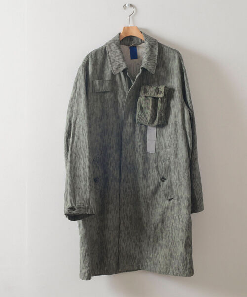GLOSTER（グロスター）の「【BLAW×GLOSTER】リメイク ミリタリーカモフィールドコート（その他アウター・メンズ・グリーン系その他・MEDIUM）」の2枚目の写真