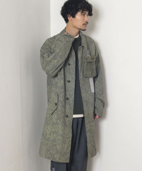 GLOSTER（グロスター）の「【BLAW×GLOSTER】リメイク ミリタリーカモフィールドコート（その他アウター・メンズ・グリーン系その他・MEDIUM）」の7枚目の写真