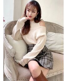 RESEXXY | カシュクールレイヤードニットトップス(ニット/セーター)