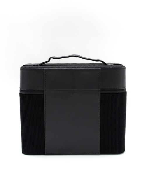 VitaFelice（ヴィータフェリーチェ）の「コーデュロイメイクボックス（左右各2段トレイ）（収納グッズ・レディース・ベージュ/ピンク/ブラック/ワイン・FREE）」の14枚目の写真