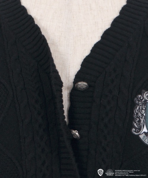 axes femme（アクシーズファム）の「ハリー・ポッターニットＣＤ（カーディガン/ボレロ・レディース・キナリ/ネイビー/ブラック/グレー・MEDIUM）」の19枚目の写真