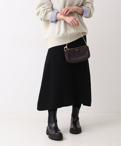 Spick & Span（スピックアンドスパン）の「フレアスカート（スカート・レディース・ブラック/アイボリー・FREE）」の22枚目の写真