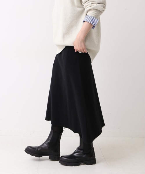 Spick & Span（スピックアンドスパン）の「フレアスカート（スカート・レディース・ブラック/アイボリー・FREE）」の12枚目の写真