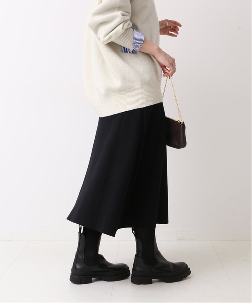 Spick & Span（スピックアンドスパン）の「フレアスカート（スカート・レディース・ブラック/アイボリー・FREE）」の17枚目の写真