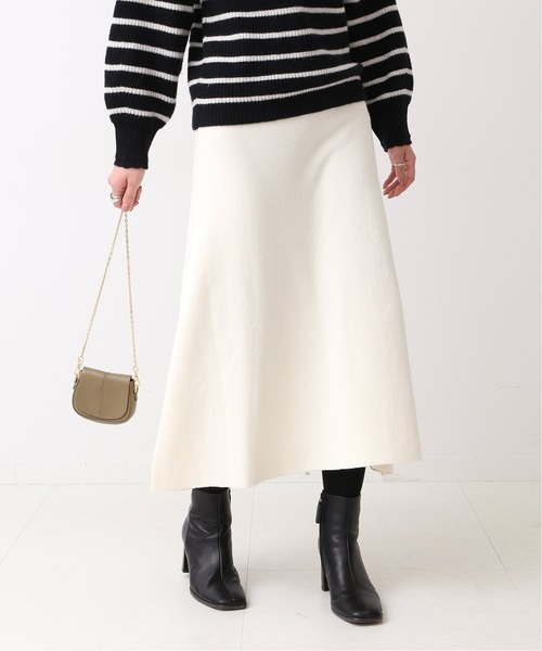 Spick & Span（スピックアンドスパン）の「フレアスカート（スカート・レディース・ブラック/アイボリー・FREE）」の19枚目の写真