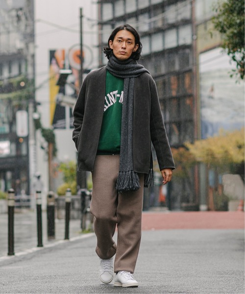 EDIFICE（エディフィス）の「【EDIFICE × 久米繊維】"SAINT MALO" プリントスウェット（スウェット・メンズ・グリーン/ボルドー/ネイビー・MEDIUM/LARGE）」の19枚目の写真