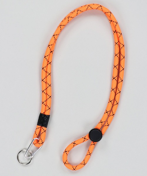 SPINNS（スピンズ）の「【選べるスマホショルダー】紐ループストラップ（スマホグッズ・レディース・ホワイト/オレンジ・ONESIZE）」の2枚目の写真