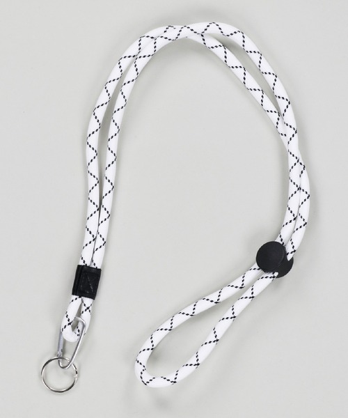 SPINNS（スピンズ）の「【選べるスマホショルダー】紐ループストラップ（スマホグッズ・レディース・ホワイト/オレンジ・ONESIZE）」の5枚目の写真