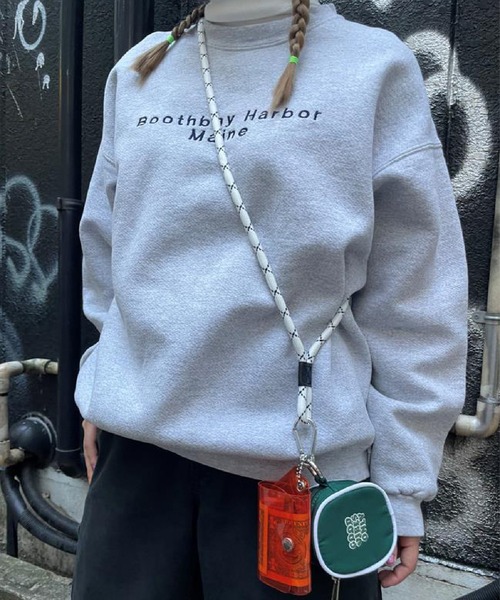 SPINNS（スピンズ）の「【選べるスマホショルダー】紐ループストラップ（スマホグッズ・レディース・ホワイト/オレンジ・ONESIZE）」の7枚目の写真