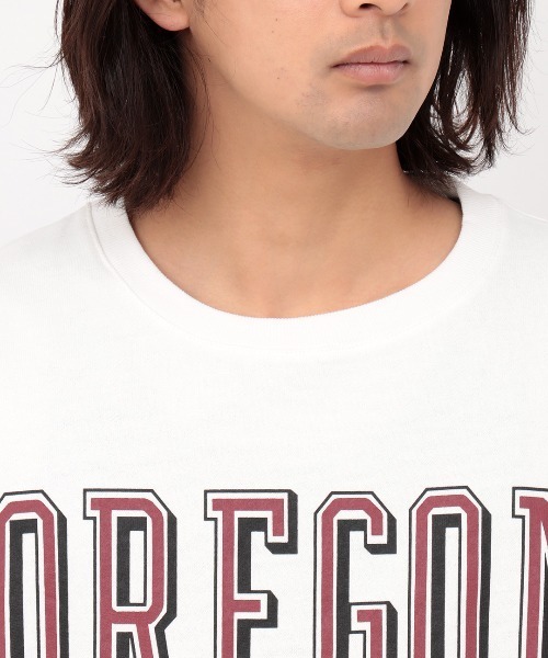 チチカカ（チチカカ）の「【ユニセックス】カレッジロゴスウェットプルオーバー（スウェット・メンズ・オレンジ/グレー・MEDIUM/LARGE）」の13枚目の写真